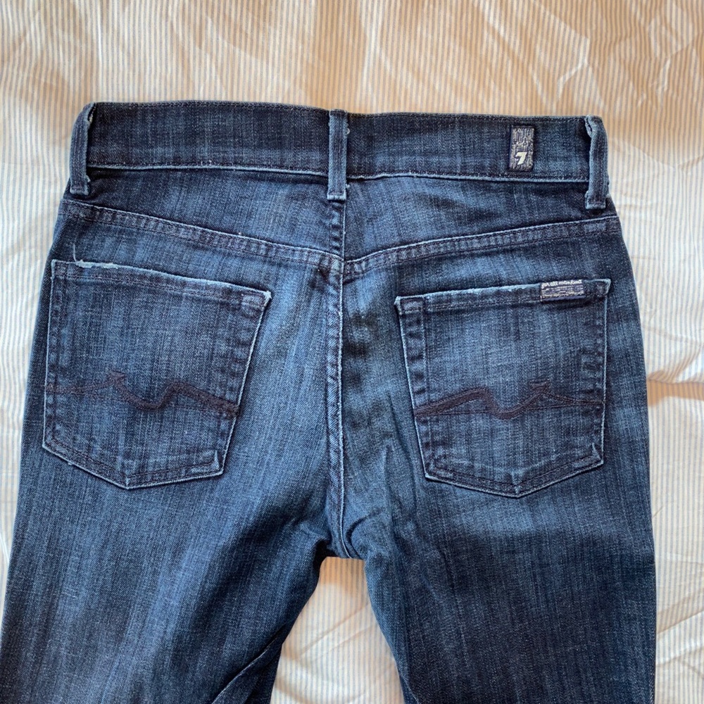 7 For All Mankind High Waist Bootcut Jeans